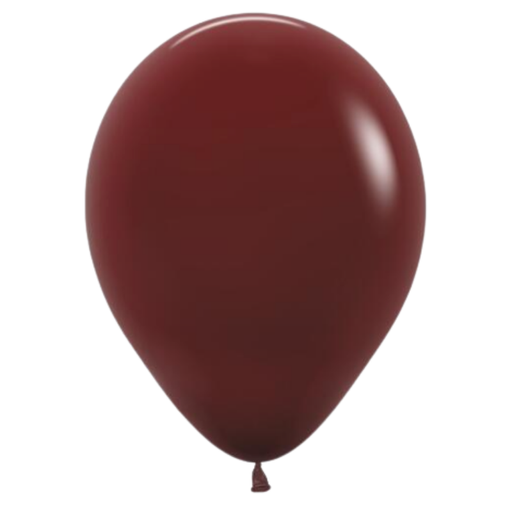 [OFF-VI006] GLOBO No. 12  VINO LATEX MATE (50 UDS)