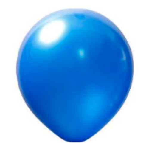 [OFF-4102] GLOBO No. 12 AZUL KARYMA BALLONS 50UDS